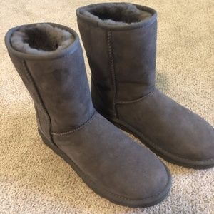 Short Grey UGG Boots